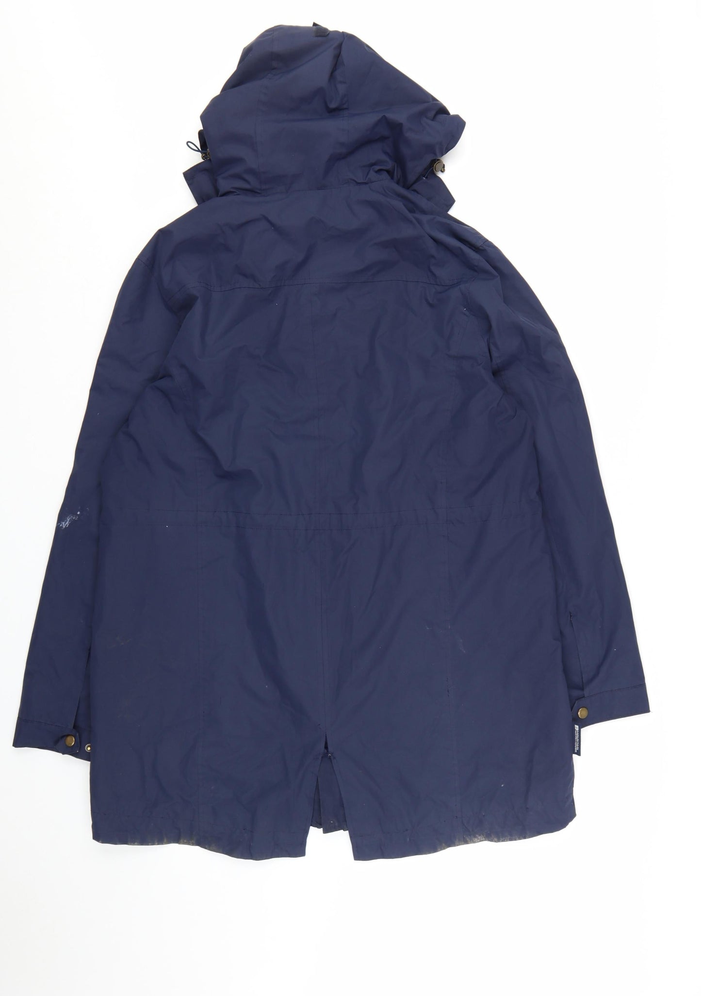 Mountain Warehouse Women's Blue Long Waterproof Parka Coat UK 18