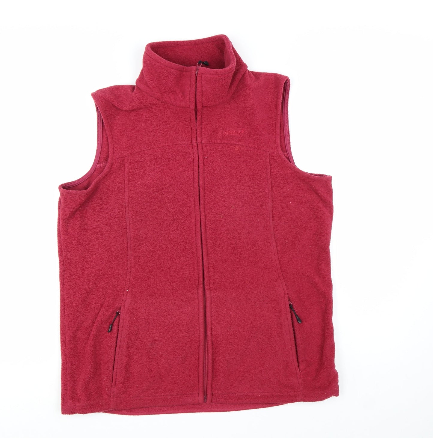 Gelert Womens Red Fleece Bodywarmer Waistcoat Size 16