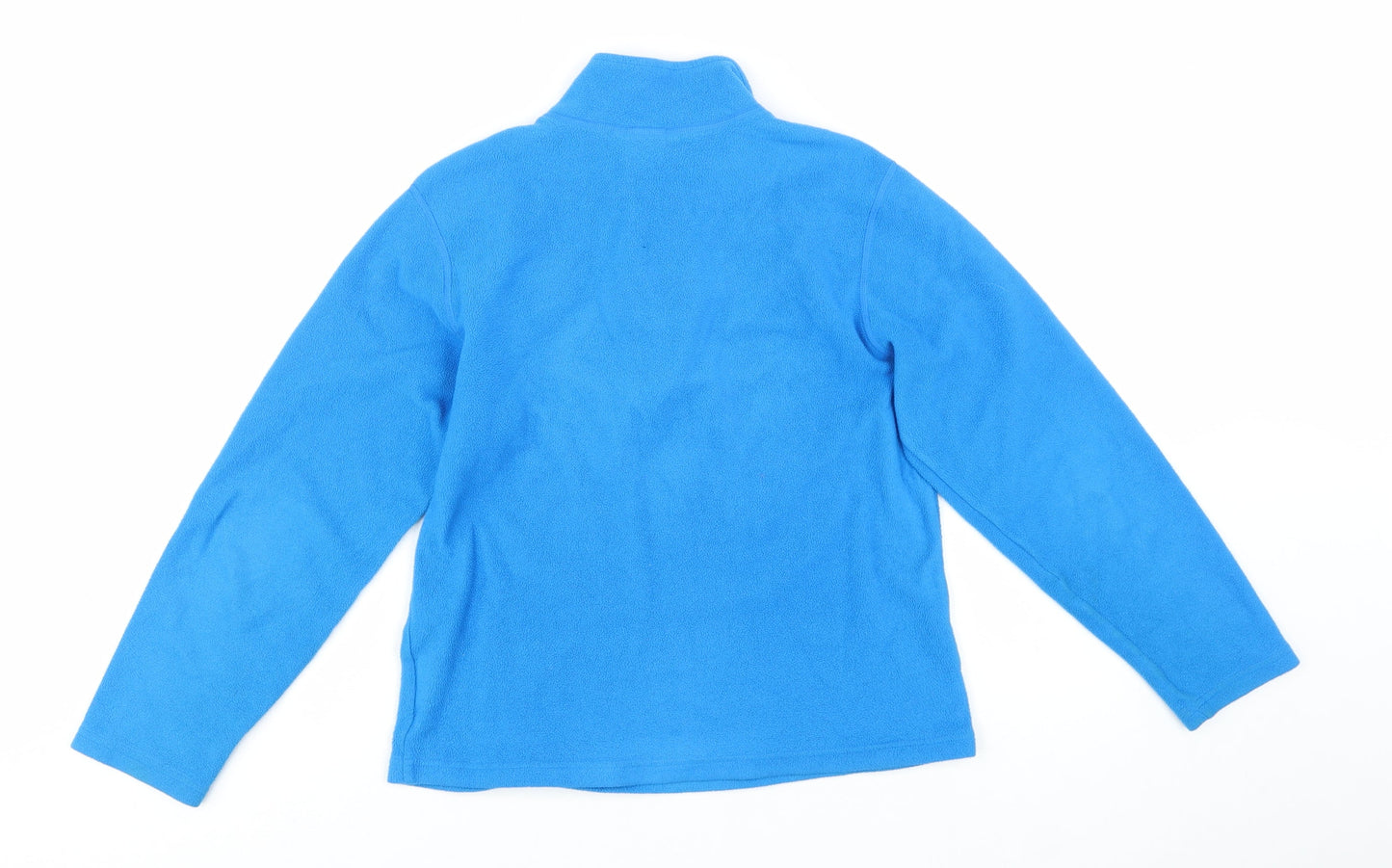 The North Face Boys Blue Fleece 1/4 Zip Pullover Sweatshirt 14-16 Years