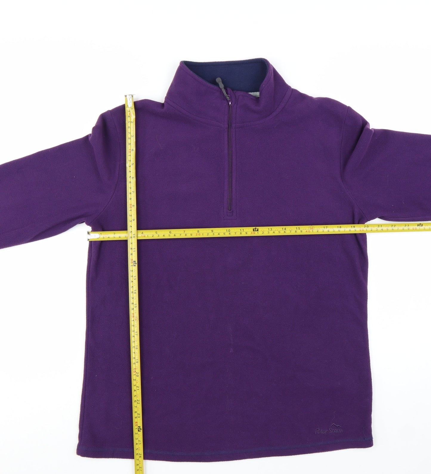 Peter Storm Womens Purple Fleece Pullover Sweatshirt Size 16