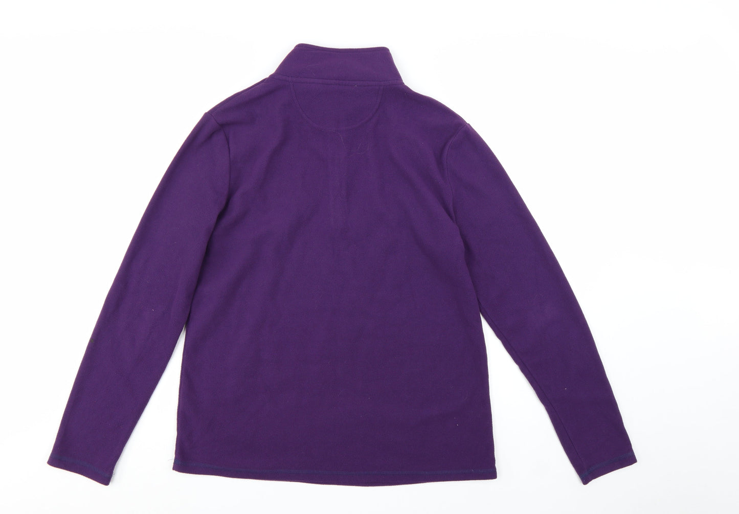Peter Storm Womens Purple Fleece Pullover Sweatshirt Size 16