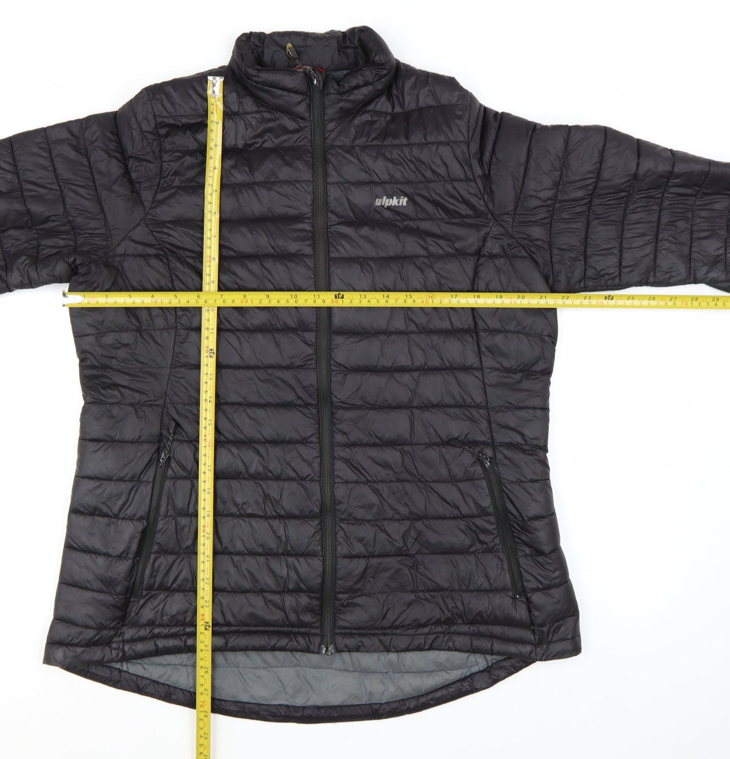 Alpkit Women's Black Size 16 Talini Puffer Jacket Lightweight Insulated