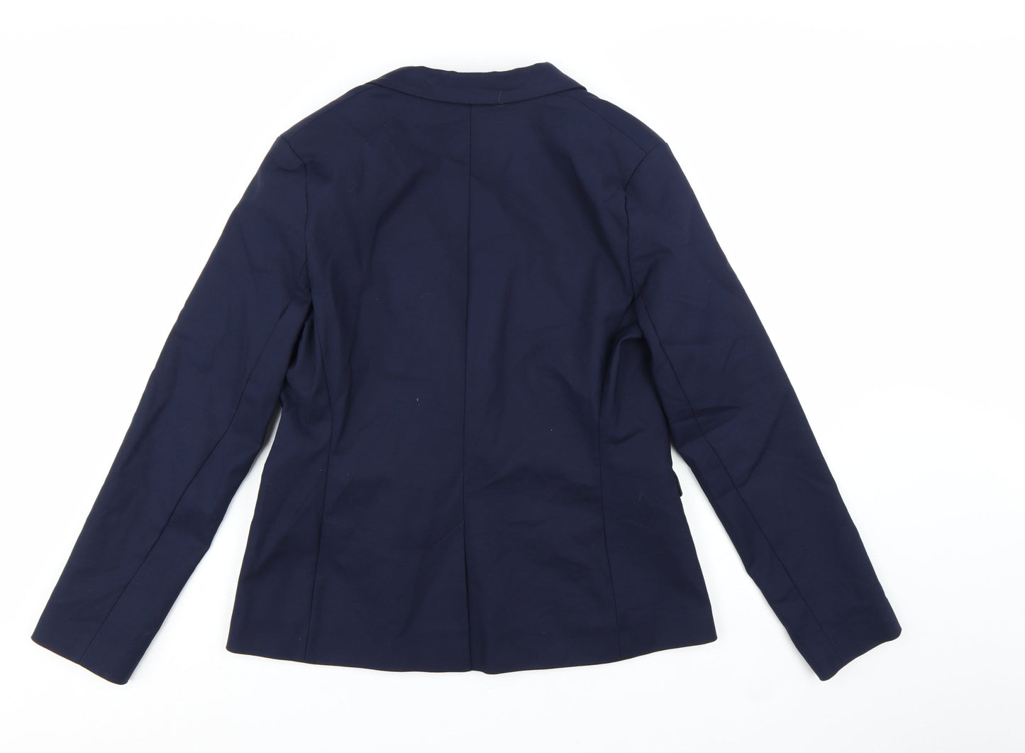 F&F Women Blue Size 16 Tailored One Button Blazer Jacket