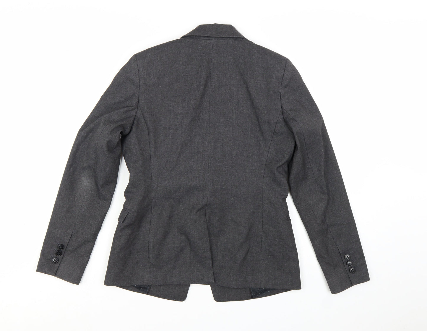 Next Women Grey Regular Fit Tailored Blazer UK 10