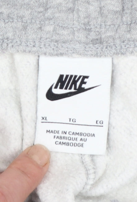 Nike Men's Grey XL Jogger Sweatpants Regular Fit Sportswear