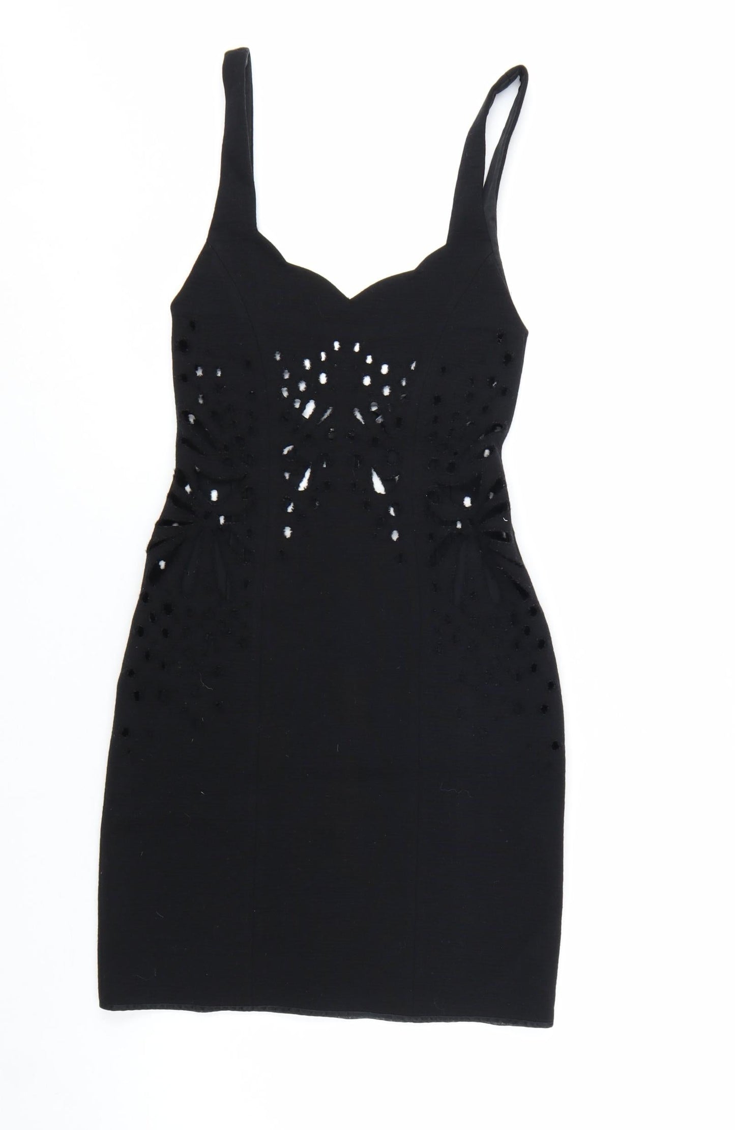 Jasmine Di Milo Women’s Black Size 8 Bodycon Stretch Cocktail Dress