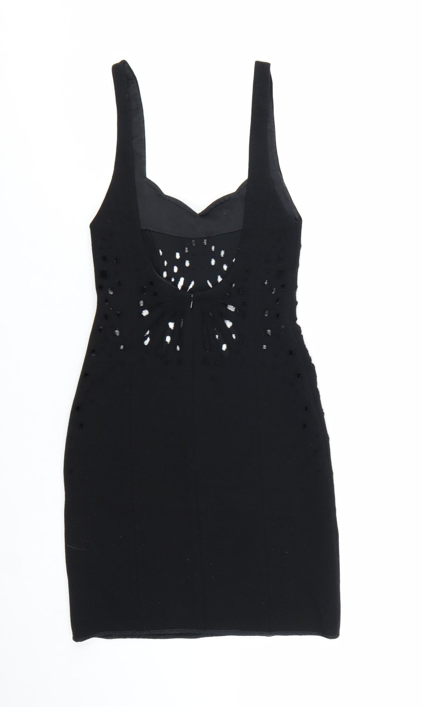 Jasmine Di Milo Women’s Black Size 8 Bodycon Stretch Cocktail Dress