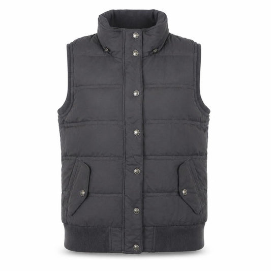 FatFace Women's Grey Puffer Waistcoat Size 18 Winter Casual