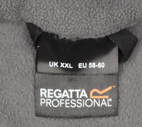 Regatta Professional Men's Grey 2XL Waterproof Hooded Rain Jacket