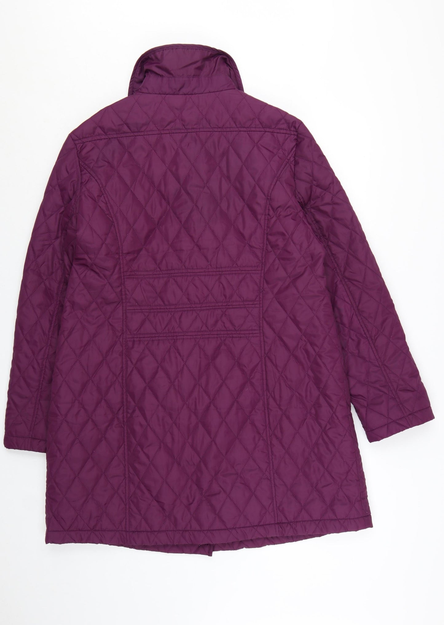 Centigrade Women's Purple Quilted Mid-Length Coat Size L