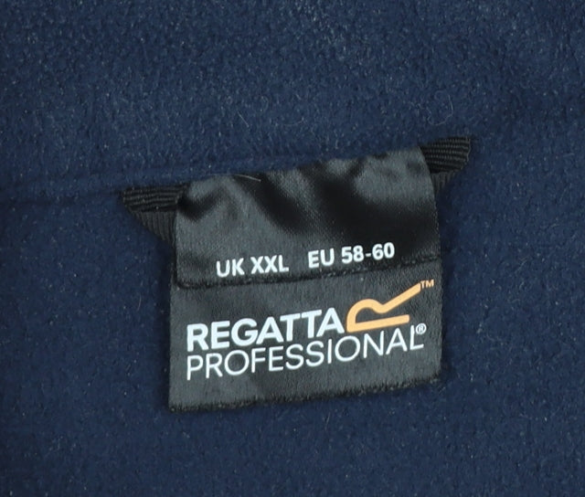 Regatta Professional Men's Blue 2XL Waterproof Hooded Rain Jacket