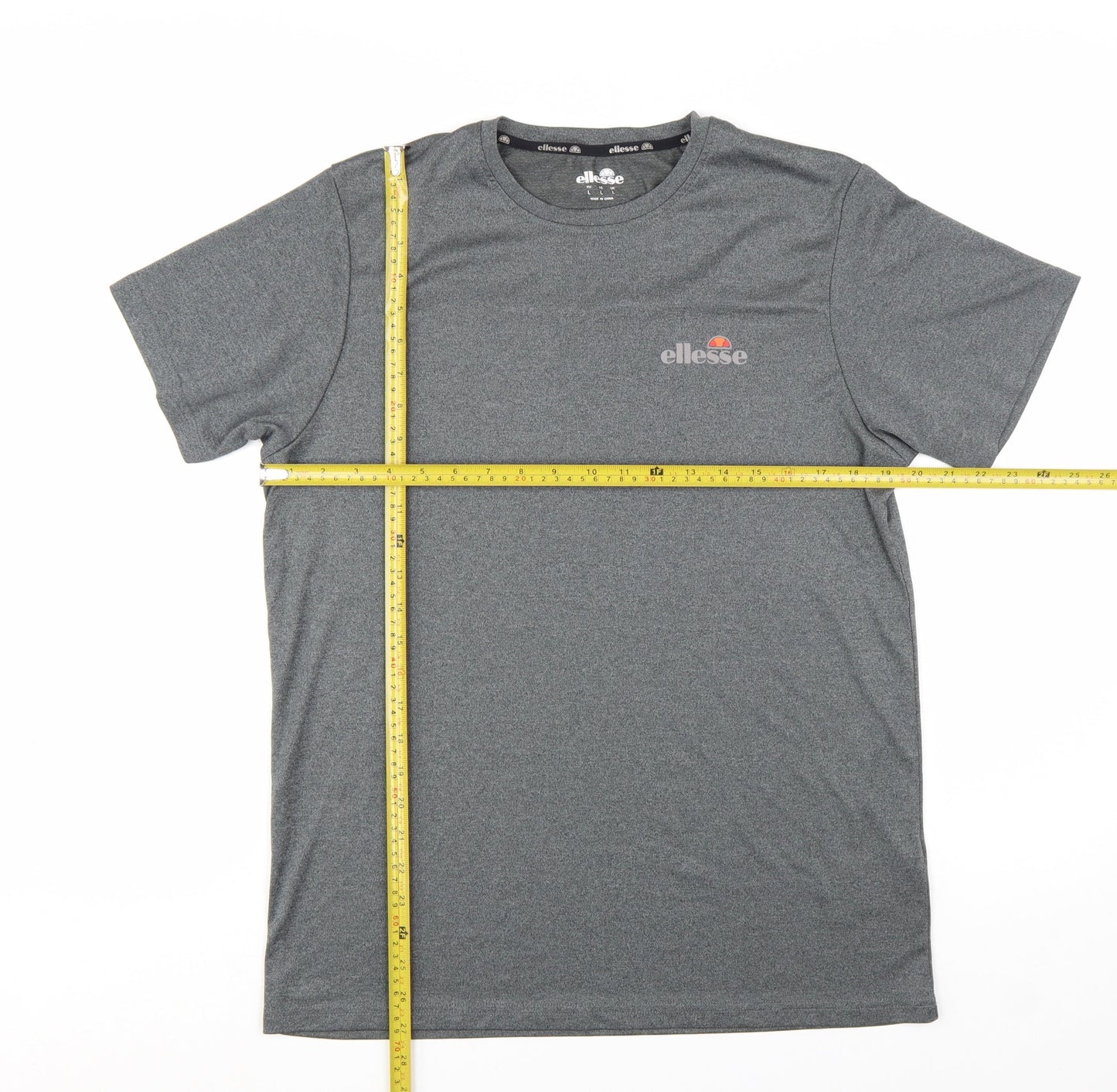 Ellesse Men's Grey Becketi T-Shirt Size L Sports Gym Top