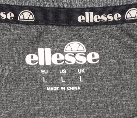 Ellesse Men's Grey Becketi T-Shirt Size L Sports Gym Top