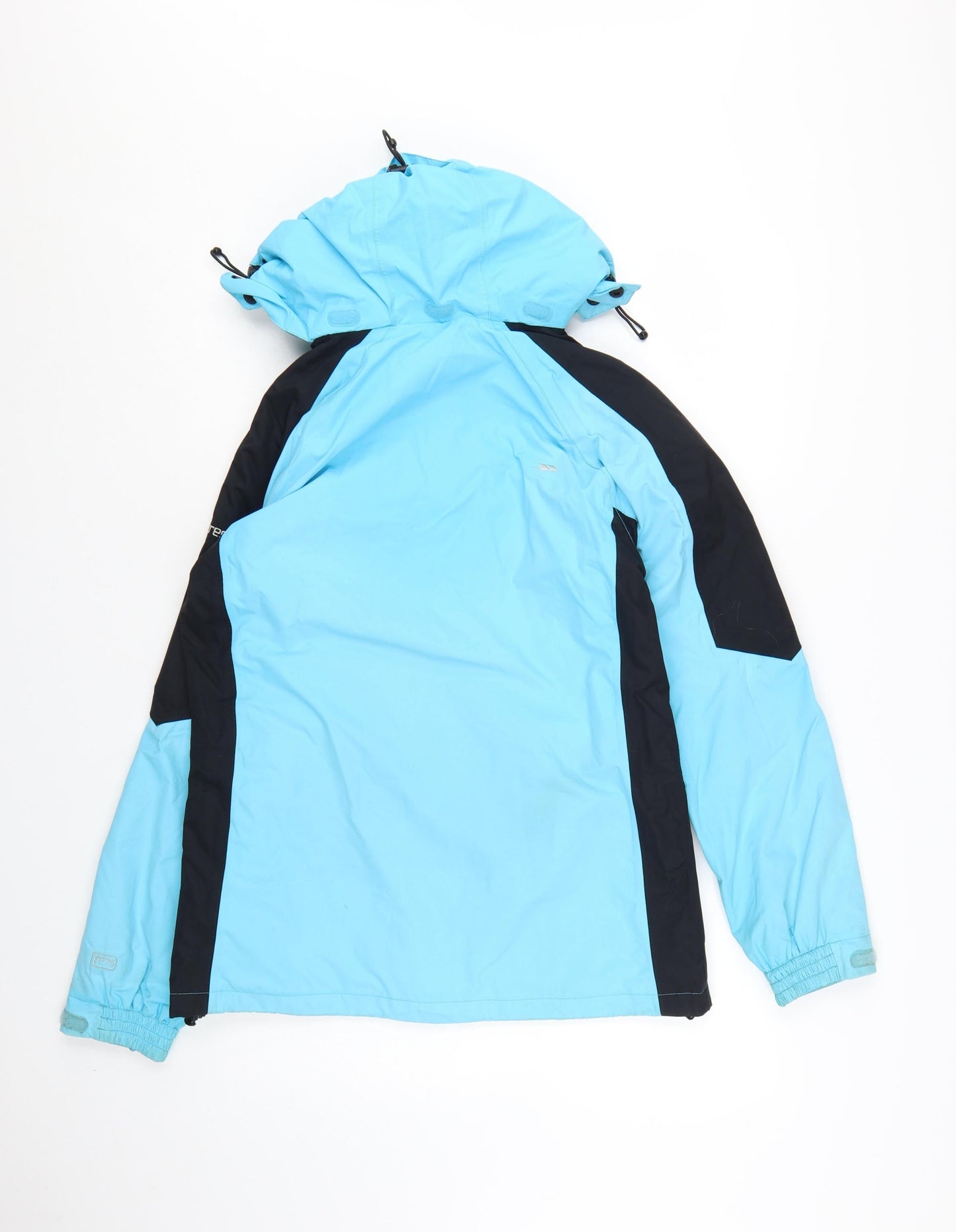 Trespass Women Blue Waterproof Ski Jacket M Hooded Windproof