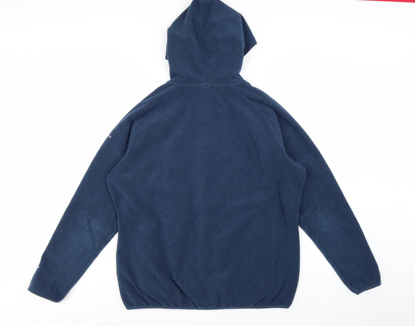 Trespass Womens Blue Fleece Hooded Jacket Size 18 Outdoor Zip Up