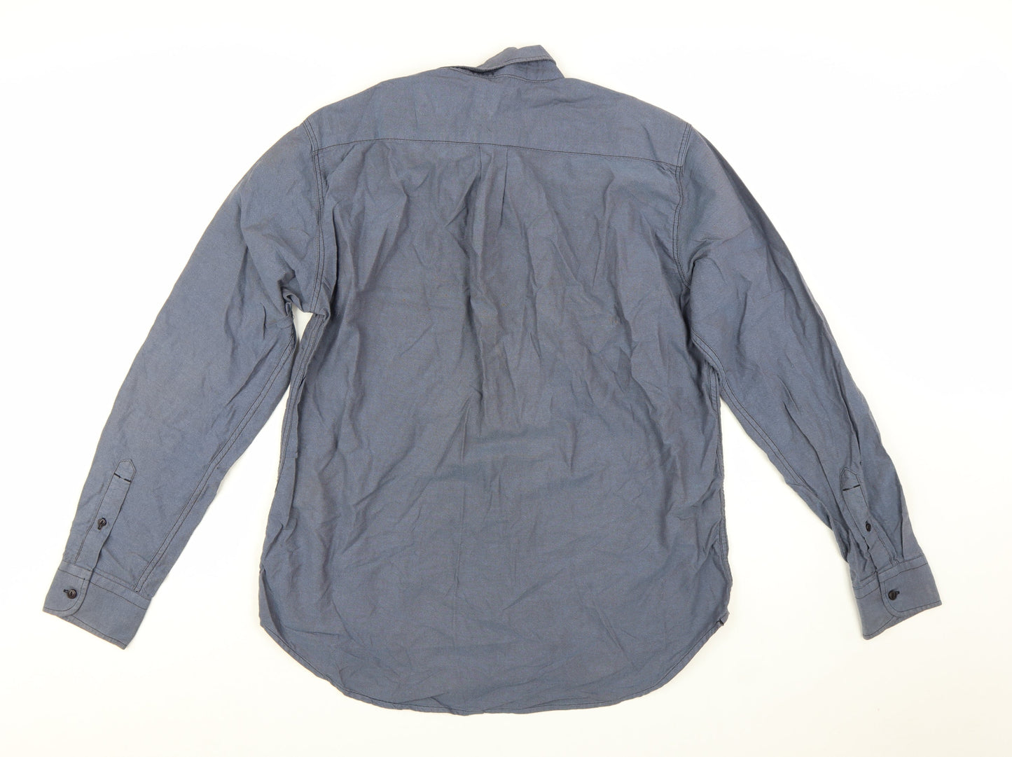 Denizen for Levi's Men's Blue Cotton Button-Up Shirt XL