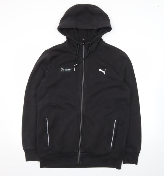 Puma Men’s Black Mercedes Full Zip Hoodie Size M