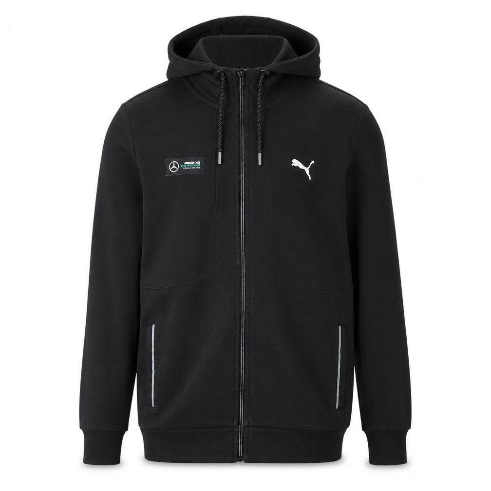 Puma Men’s Black Mercedes Full Zip Hoodie Size M