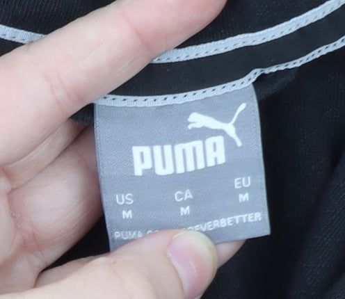 Puma Men’s Black Mercedes Full Zip Hoodie Size M