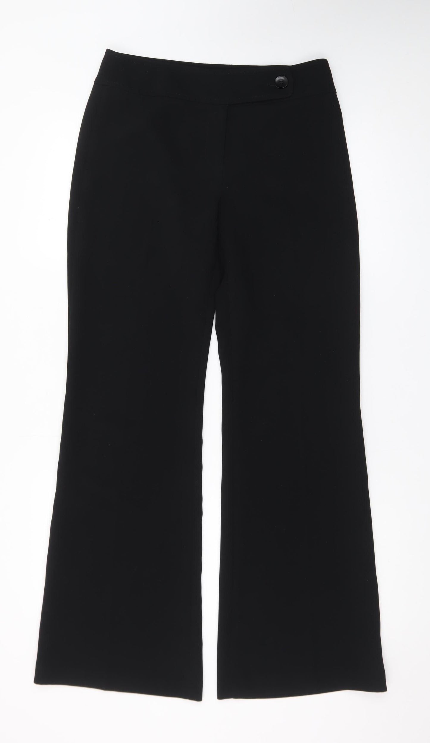 Next Women’s Black 8R Flared Dress Pants Trousers