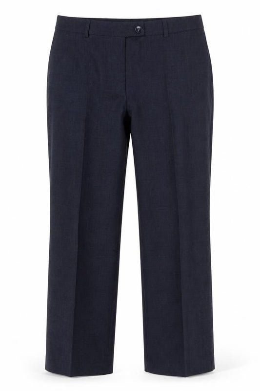 Marks and Spencer Womens Black Size 18 Straight Leg Dress Trousers