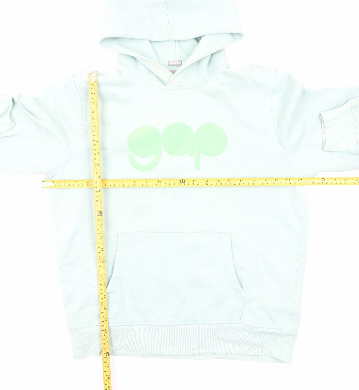 GAP Women’s Light Blue Pullover Hoodie Large Cotton Blend