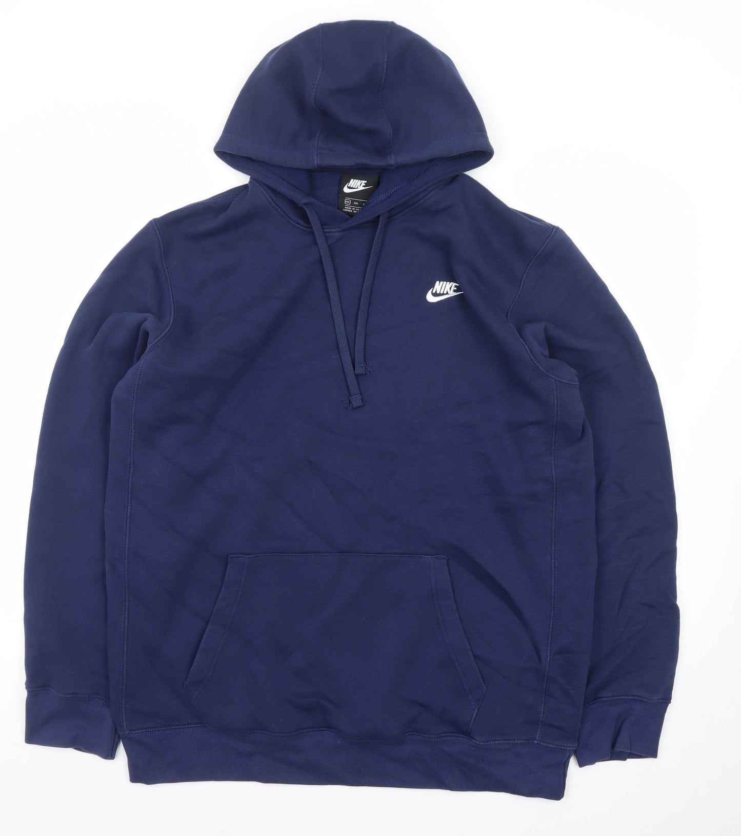 Nike Men's Blue 2XL Pullover Hoodie Fleece Sweatshirt