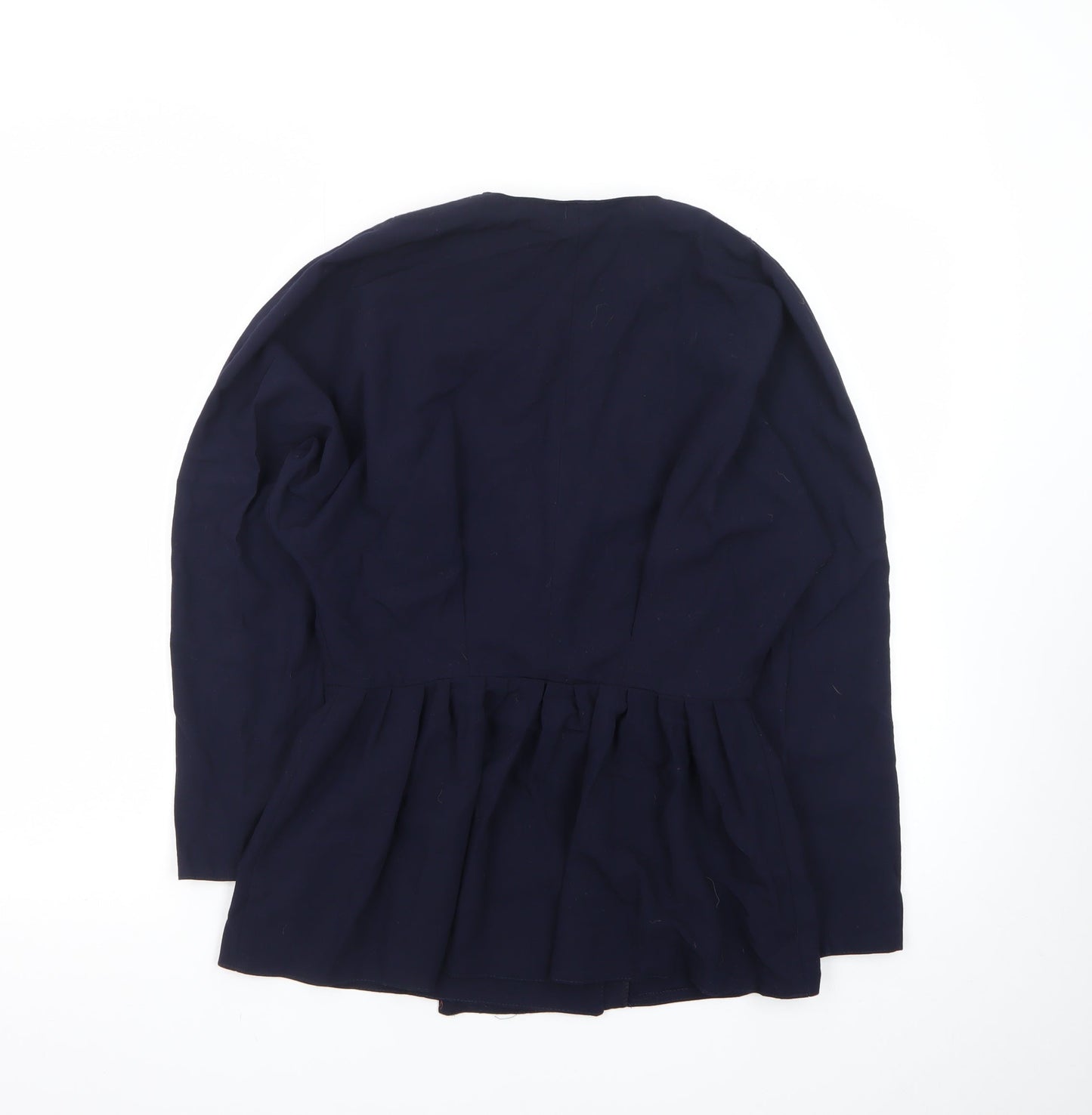 VIP Clothing Women's Blue Size 10 V-Neck Double Breasted Cardigan