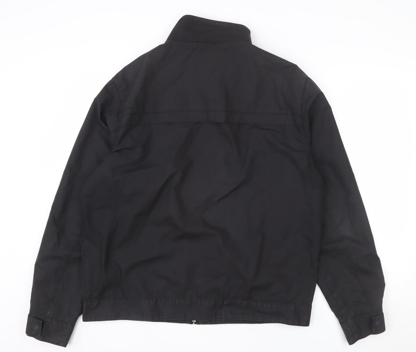 Marks and Spencer Men's Black L Water Repellent Cotton Jacket