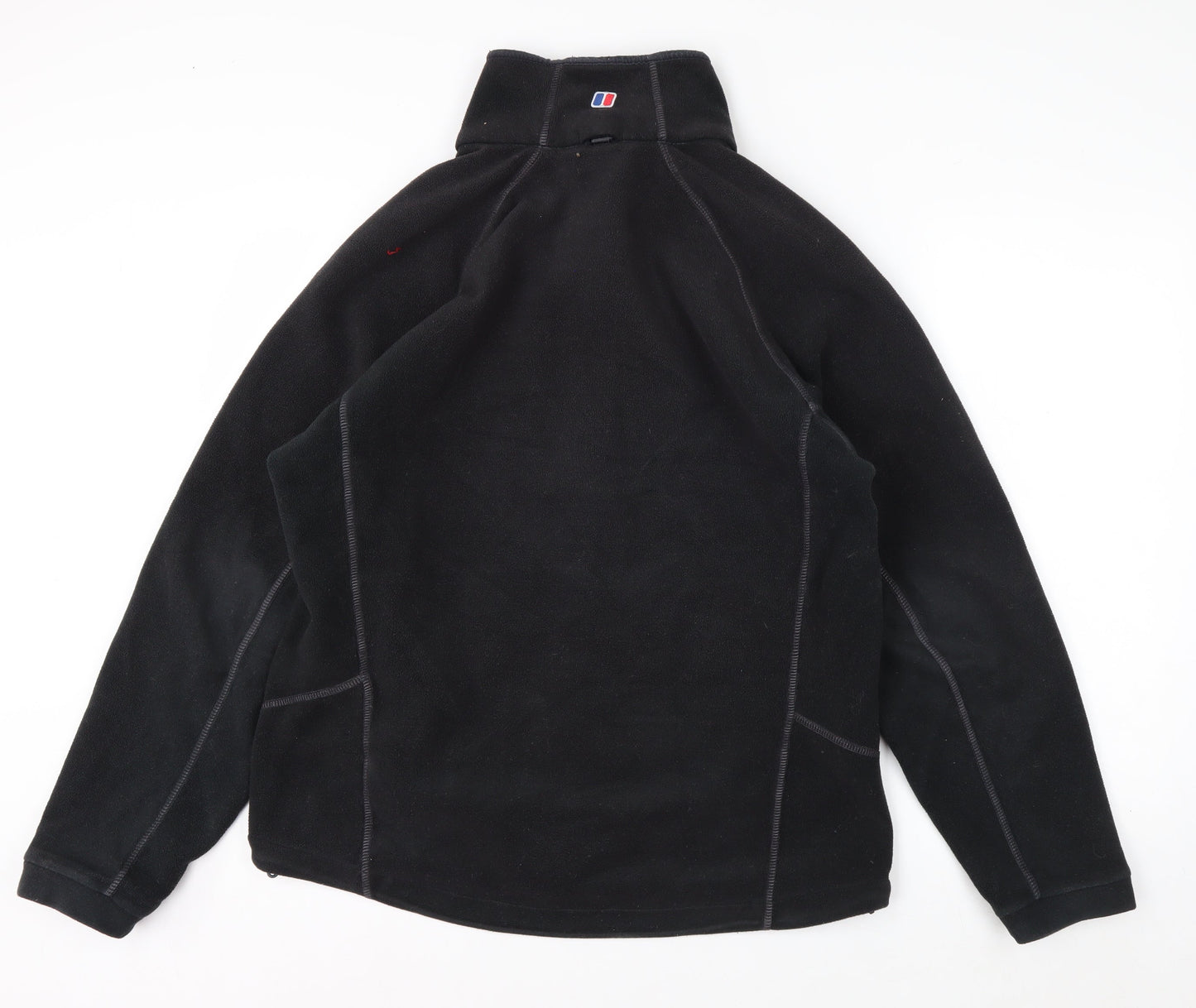 Berghaus Men's Black Fleece Full Zip Jacket Size L Outdoor Hiking