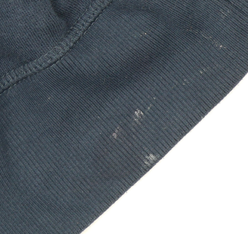 Bench Men’s Blue Sweatshirt S Pullover Crew Neck Logo Cotton Blend