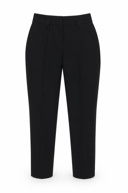 Dorothy Perkins Womens Black Size 8 Polyester Tapered Trousers
