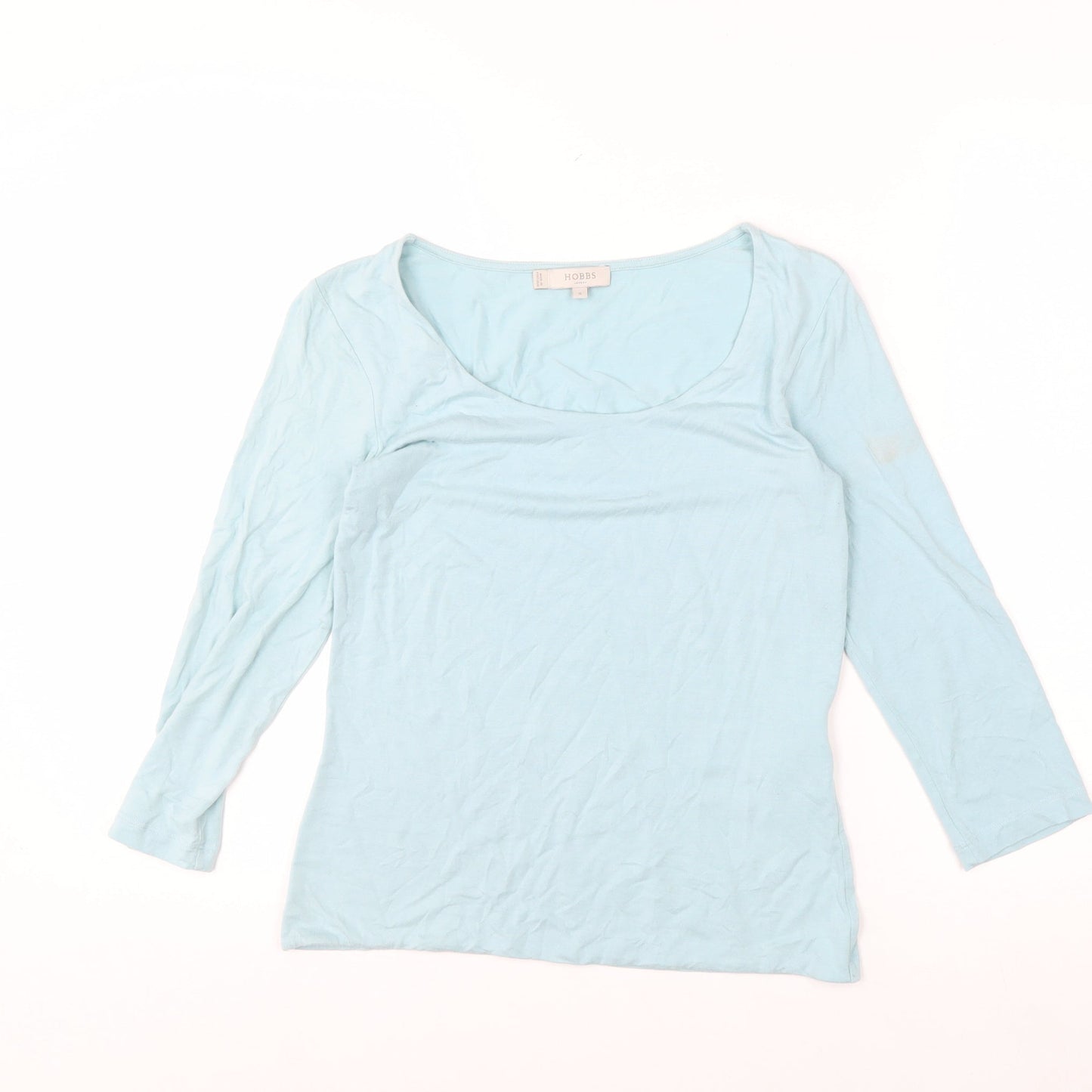 Hobbs Women’s Blue 3/4 Sleeve Rayon Jersey Top Size S