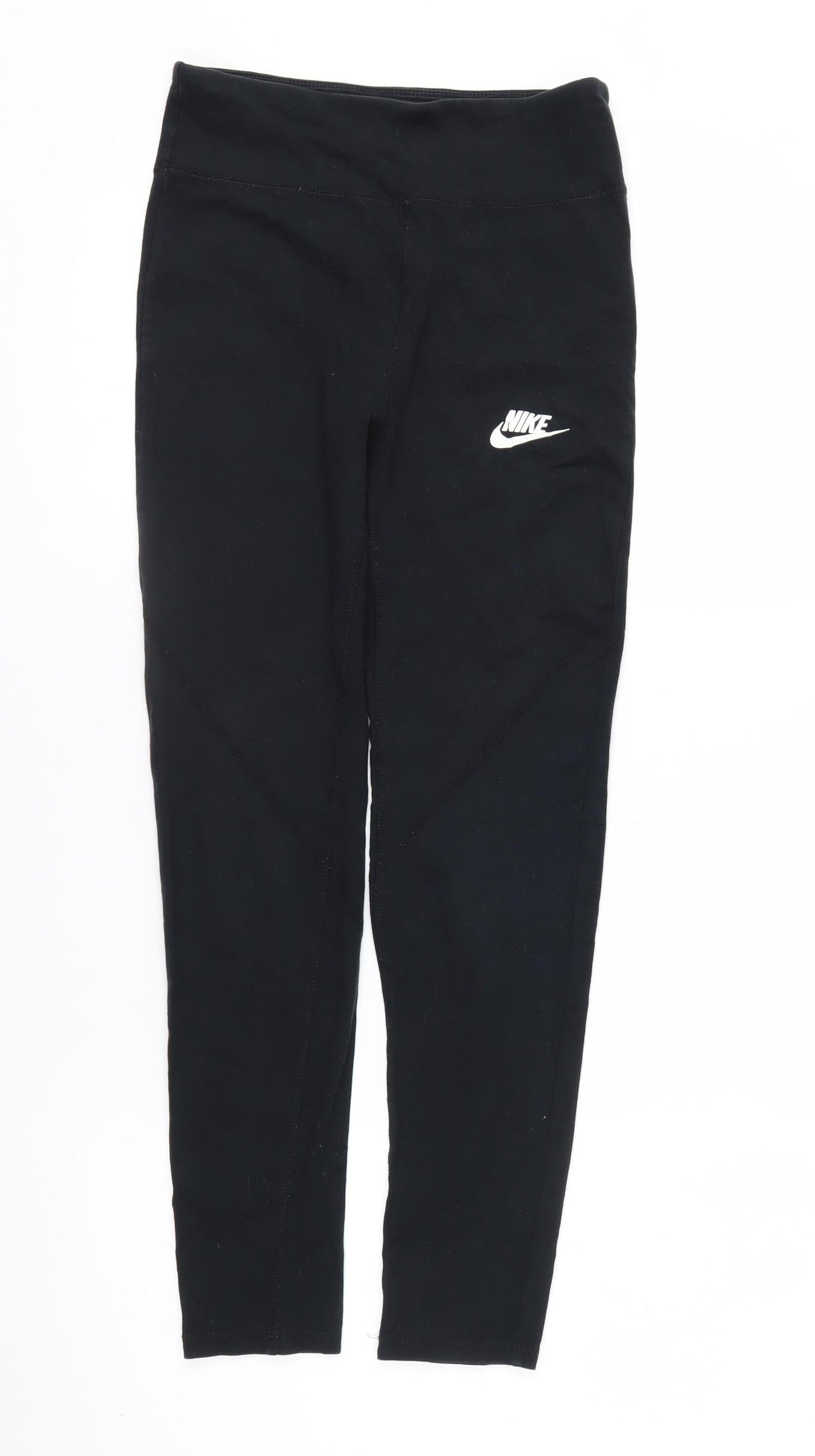 Nike Women’s Black XL Tight Fit Cotton Stretch Active Leggings