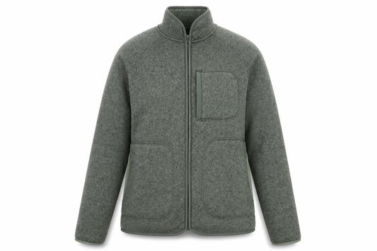 Marks & Spencer Women’s Green Fleece Zip Jacket Size S