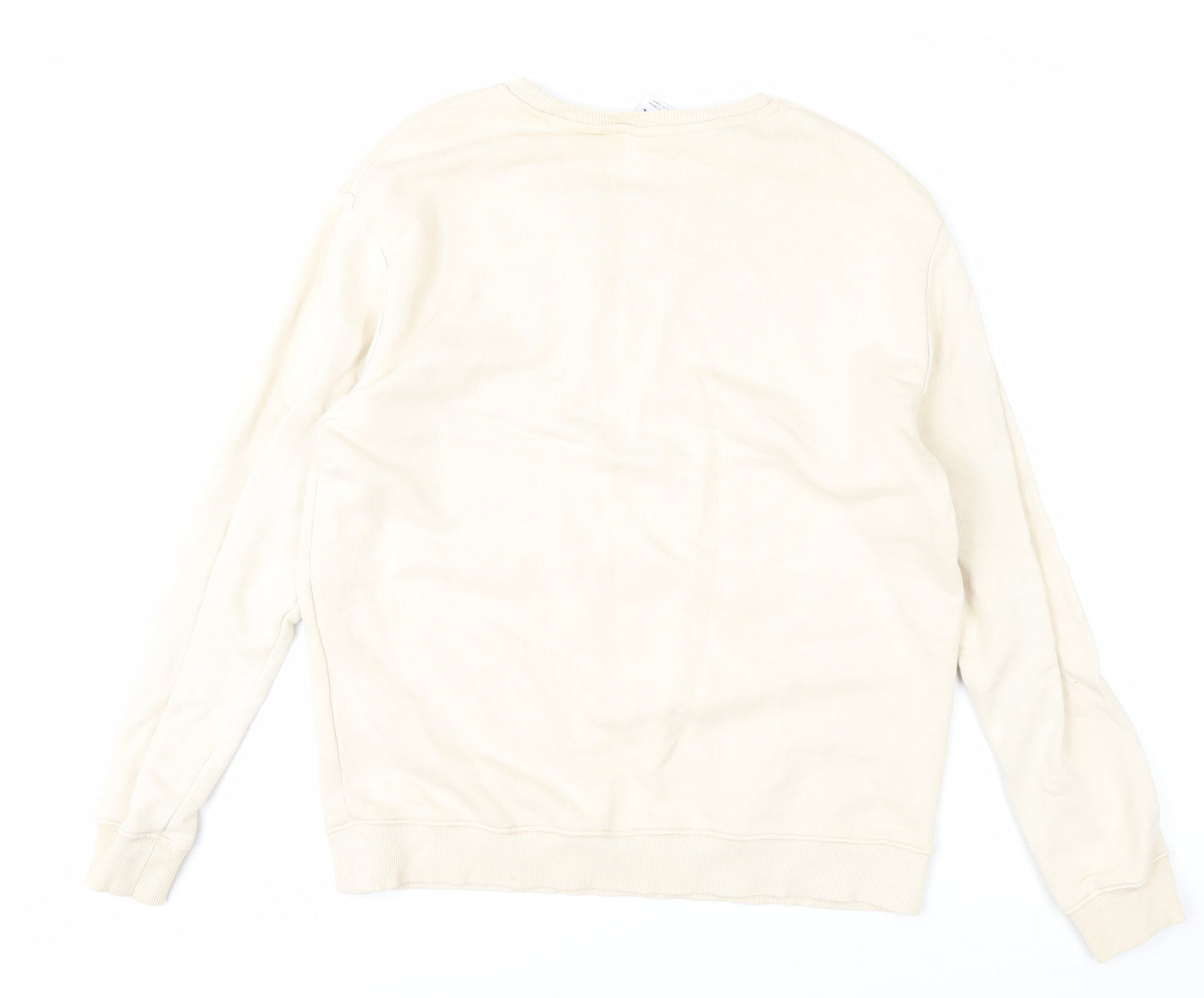 Zara Men Beige Keith Haring Crew Neck Art Sweatshirt L