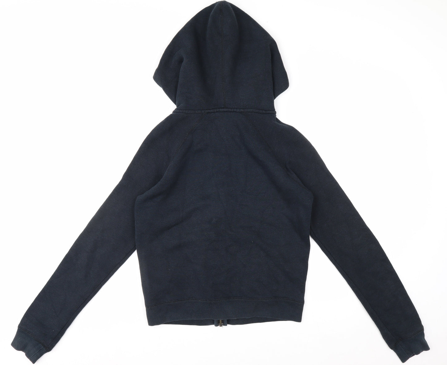 Nike Women's Black Full Zip Hoodie Size S Cotton Blend