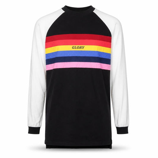 The Ragged Priest Unisex Multicoloured Long Sleeve Cotton Top XS