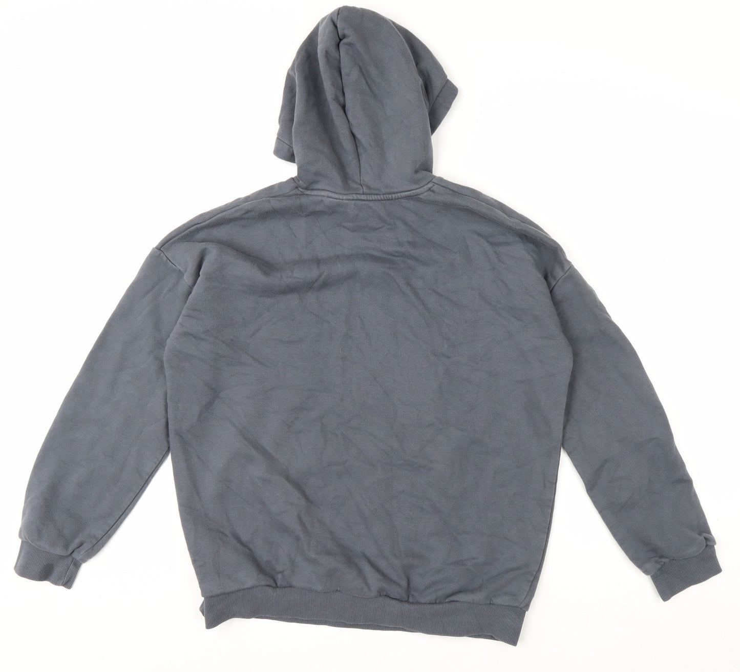 Marks and Spencer Boys Grey Among Us Pullover Hoodie 14-15 Years Cotton Blend