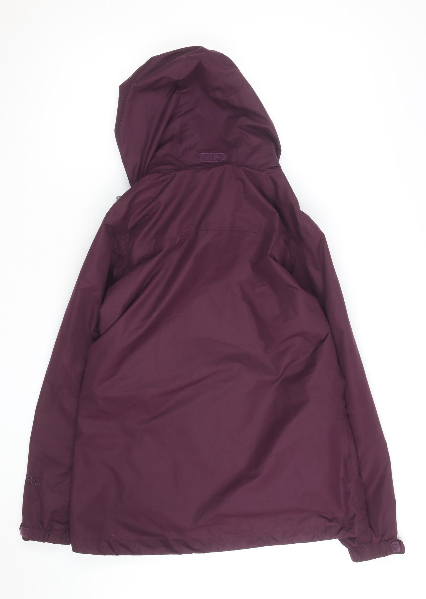 Peter Storm Womens Purple Waterproof Hooded Jacket Size 12