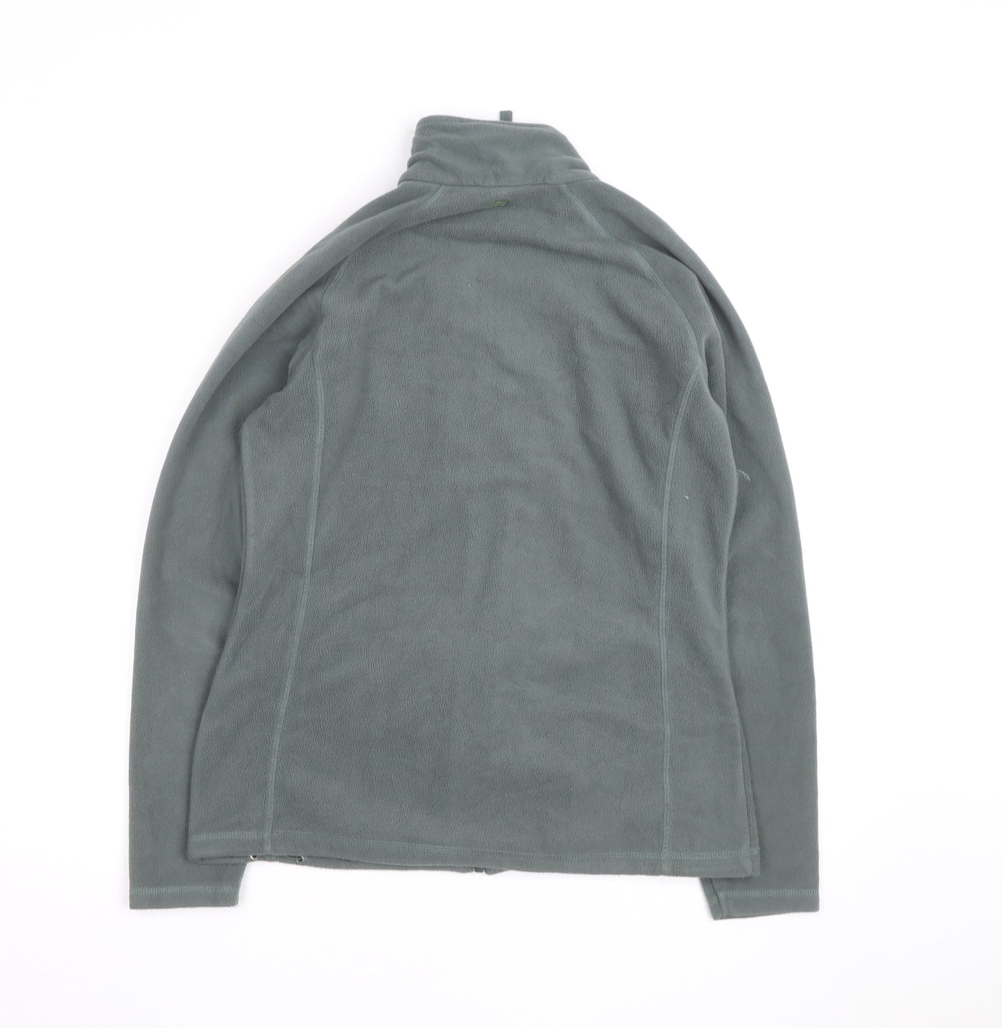 Mountain Warehouse Womens Grey Fleece Full Zip Jacket Size 12