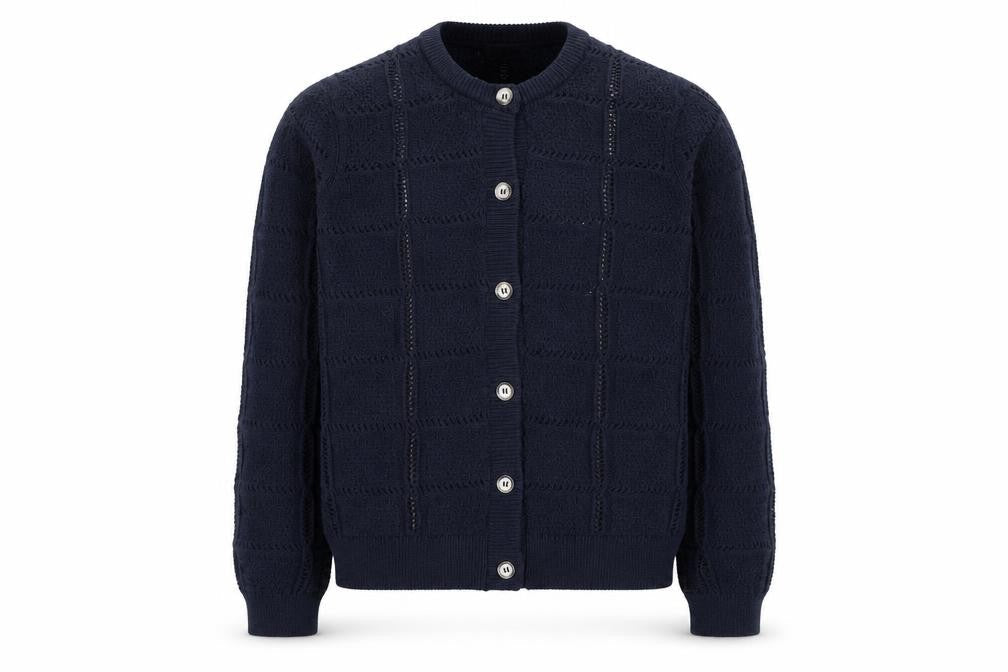 Marks & Spencer Men's Blue Cotton Knit Cardigan M
