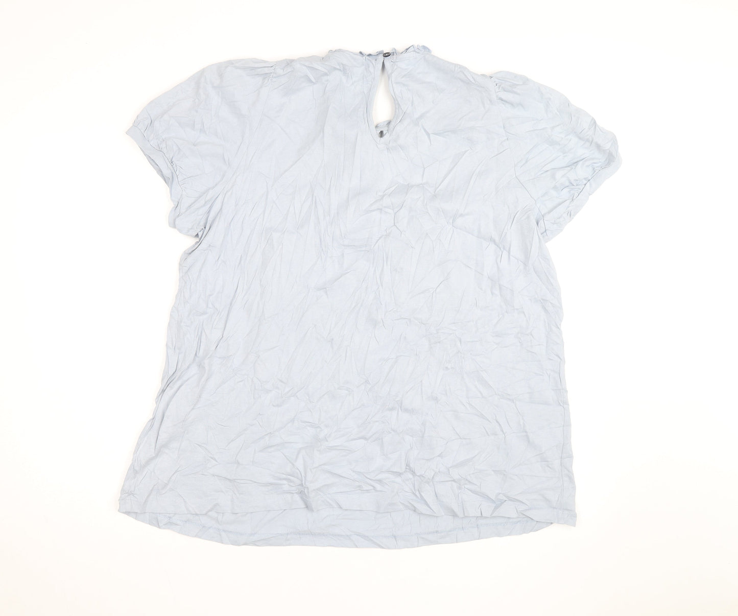 Vero Moda Women's Blue Cotton Tunic Blouse Size L
