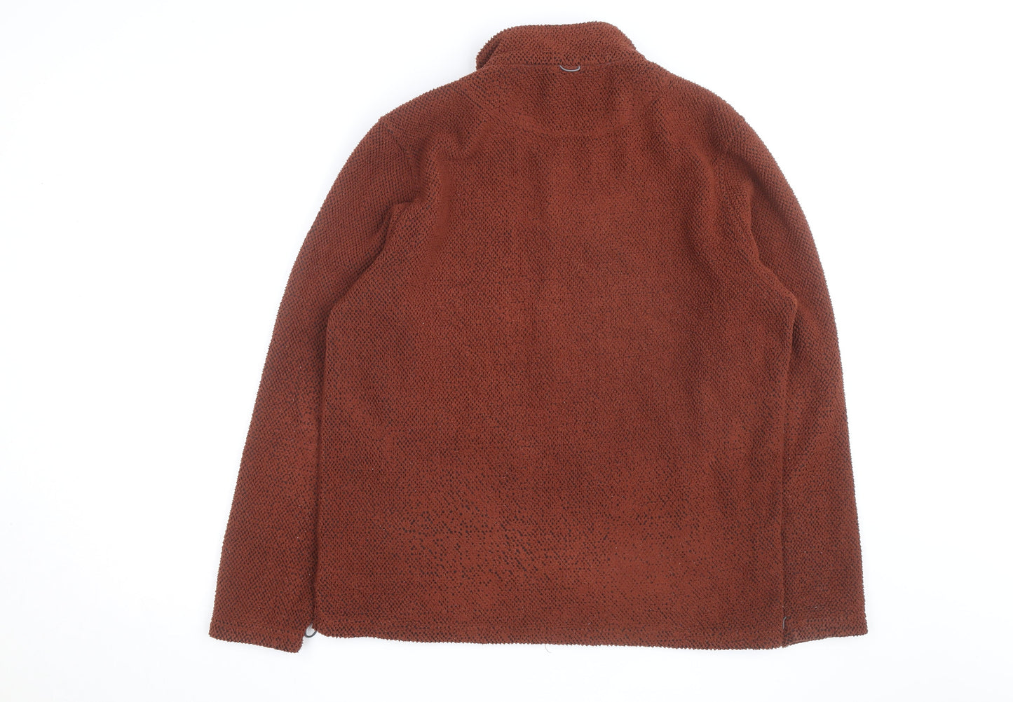 Craghoppers Men's Brown Fleece Full Zip Jacket Size M Regular Fit