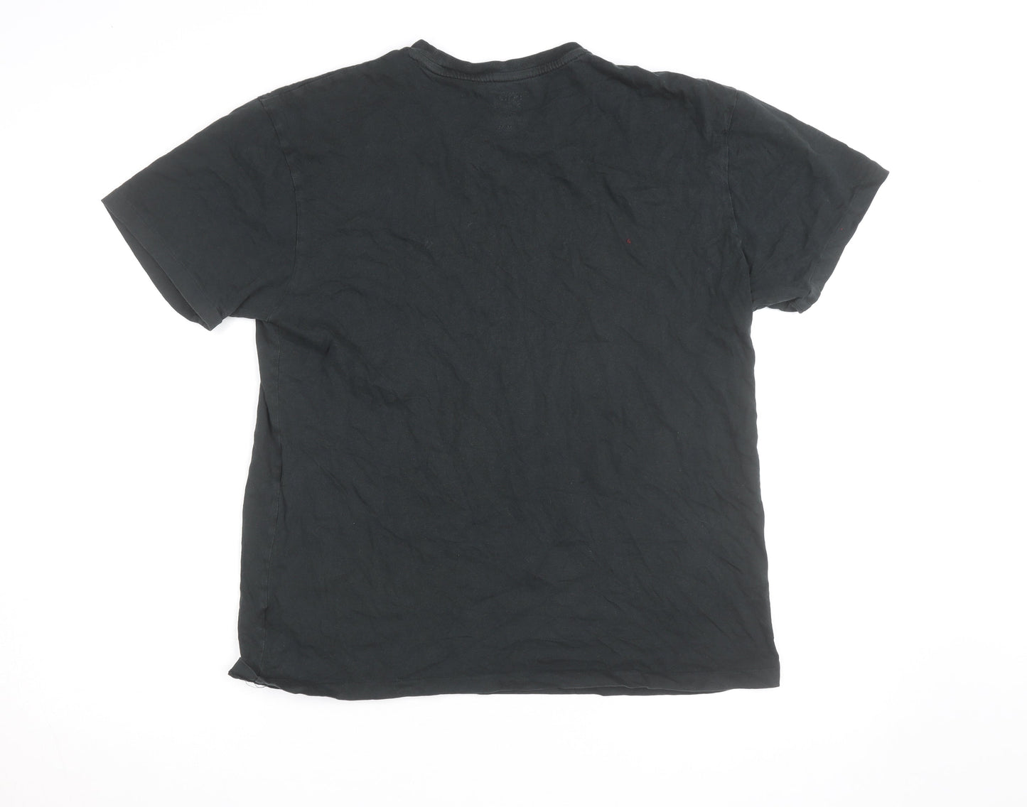 Ralph Lauren Men’s Black Short Sleeve Crew Neck Cotton T-Shirt M