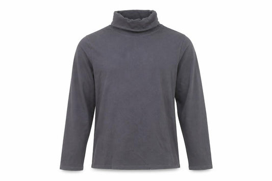 Rupert & Buckley Men's Grey Roll Neck Long Sleeve Pullover Sweatshirt M
