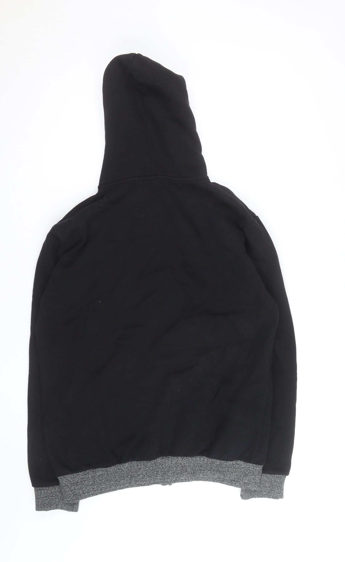 LFC Men's Black Full Zip Hoodie Size L Fleece Lined
