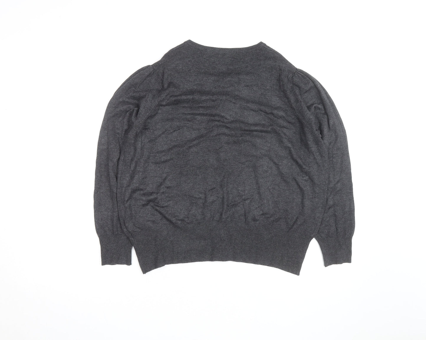 Marks and Spencer Women’s Grey Cashmere Cardigan Size 16