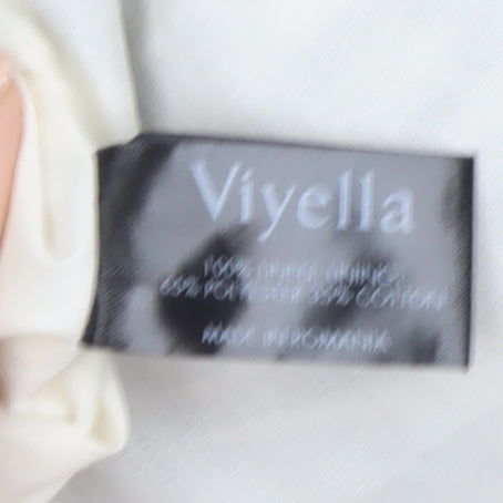 Viyella Women’s Black Floral Shirt Dress Size 14 Short Sleeve Knee Length