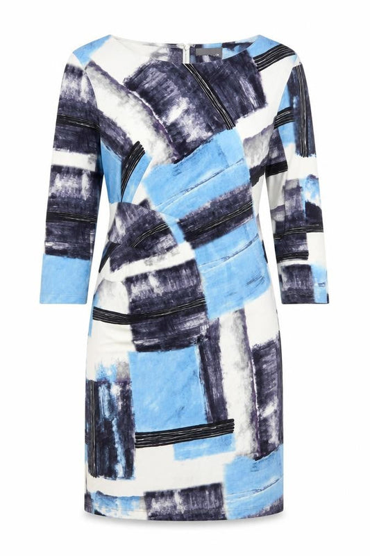 Phase Eight Women’s Multicoloured Geometric Sheath Dress Size 18